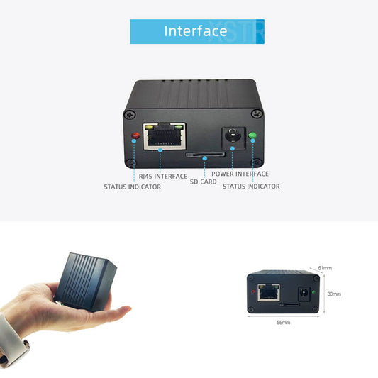 10-Channel network video encoder-RTMP/RTSP Support, SD Card Recording, Live Streaming Broadcast for YouTube, Facebook, Twitch, etc.
