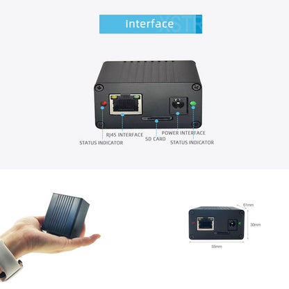 10-Channel network video encoder-RTMP/RTSP Support, SD Card Recording, Live Streaming Broadcast for YouTube, Facebook, Twitch, etc.