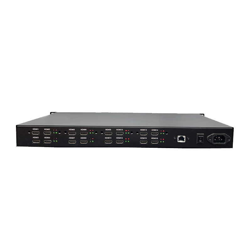 16-Channel HDMI Video Encoder | 1U Rackmount H.265/H.264 Live Streaming Encoder