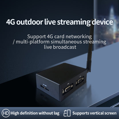 4G LTE RTMP/RTMPS Video Streamer - H.265 Encoder, RTSP to RTMP Converter for YouTube/Facebook Live