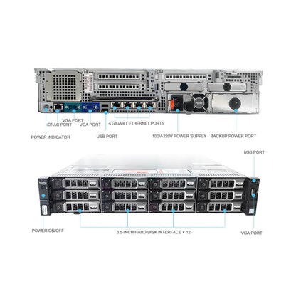 600-channel streaming server interface