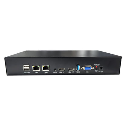 4K60高清HDMI视频编码器h265,h264转onvif,rtmp,NVR,GB28181直播