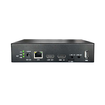 4K60高清HDMI视频编码器h265,h264转onvif,rtmp,NVR,GB28181直播