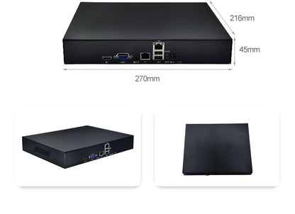 33-Channel Dual-Port Network Video Encoder - RTMP/WebRTC Supported, 16TB HDD Slot, Network Isolation Streamer