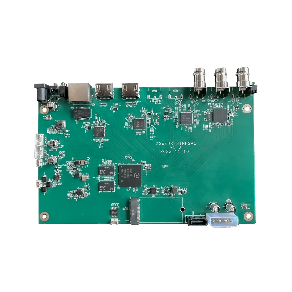 4-In-1 OEM streaming encoder board supporting HDMI, SDI and AHD/CVBS inputs