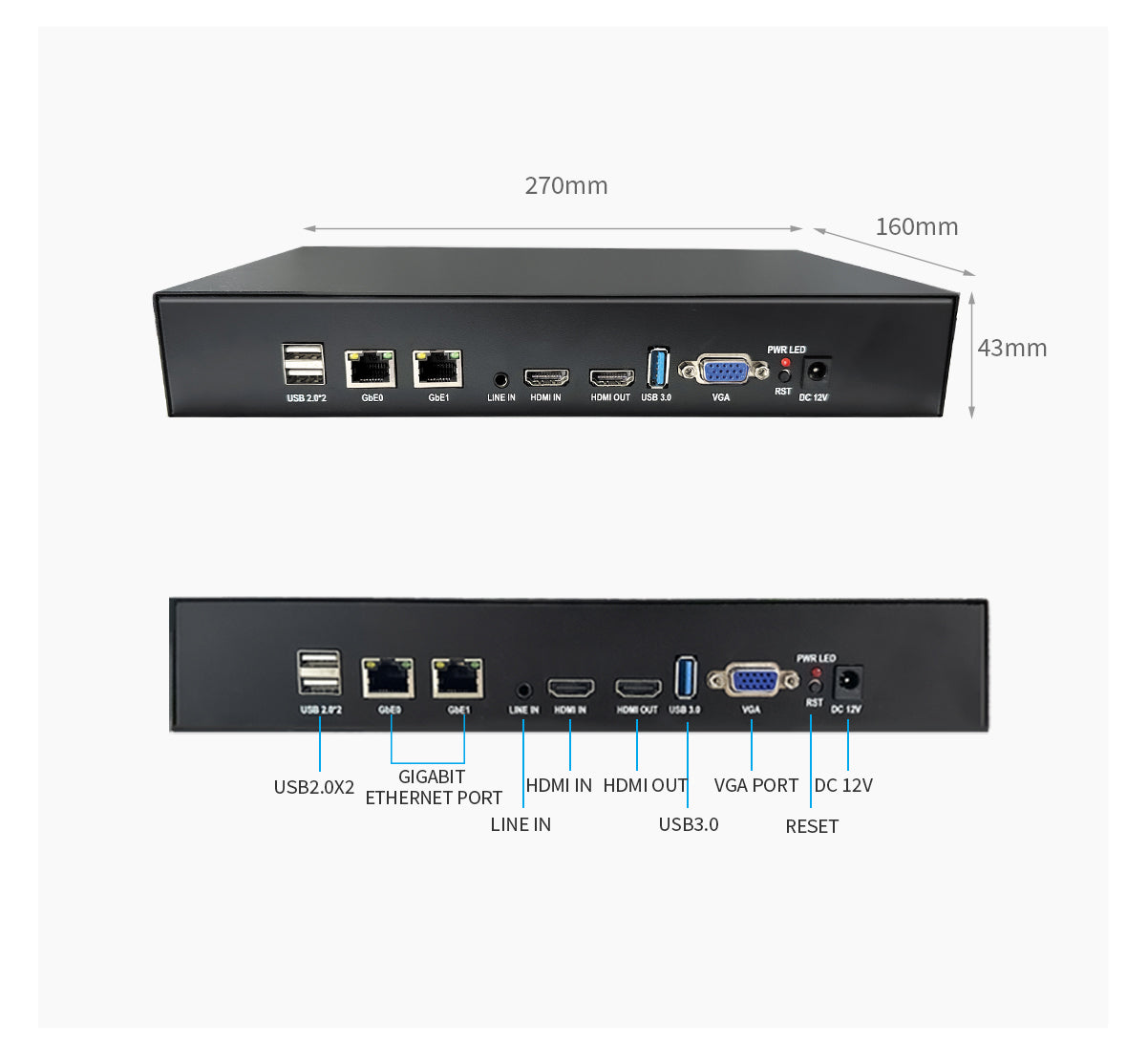  4K60 mini Encoder Ultra HD Live Streaming & Recording