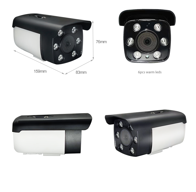 4MP Starlight Color Night Vision Camera, Outdoor WiFi Surveillance Camera with 64G Local Storage, H.265 Video Compression, RTMP Live & ONVIF Supported