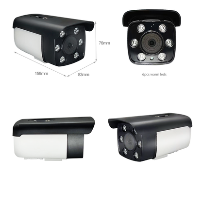 4MP Starlight Color Night Vision Camera, Outdoor WiFi Surveillance Camera with 64G Local Storage, H.265 Video Compression, RTMP Live & ONVIF Supported