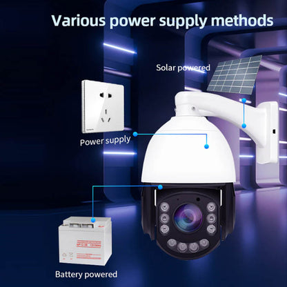 5MP Ultra HD PTZ Camera: 30X Zoom, 360° View, RTMP Streaming for 24/7 Slow Live