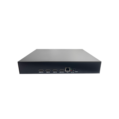 Dual-Channel 4K HDMI Encoder with Loop-Out & Maximum Support 16TB Storage