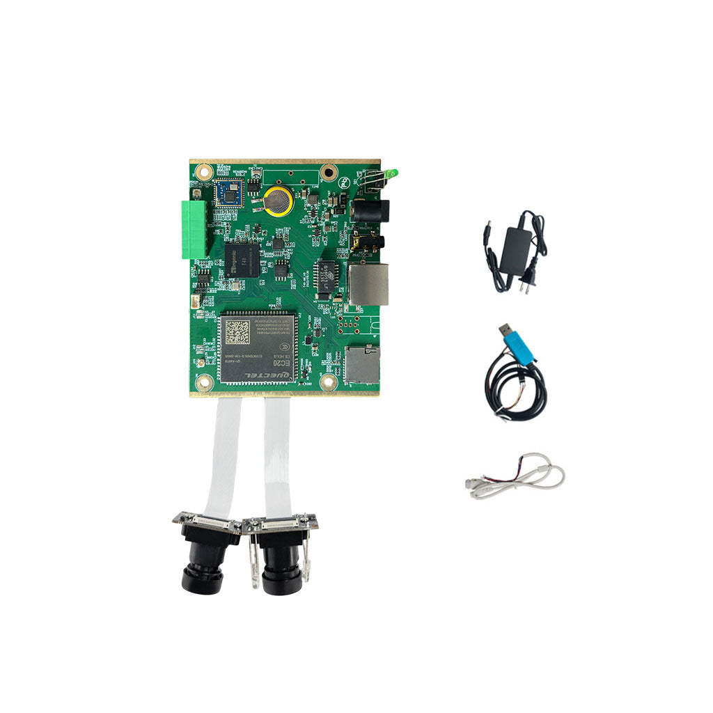 Ingenic T40XP AI Dual-Lens Camera Module | 8T AI Computing Power | Dual GC2053 Sensors | YOLOv5 LPR Optimized | 500ms Ultra-Fast Boot