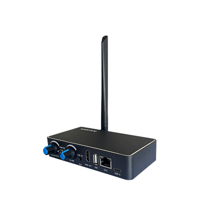 Remote Outdoor Live Streaming Encoder - H.265/H.264 HD Video Pusher, Supports SRT/RTMP/RTSP, 50Mbps High Bandwidth