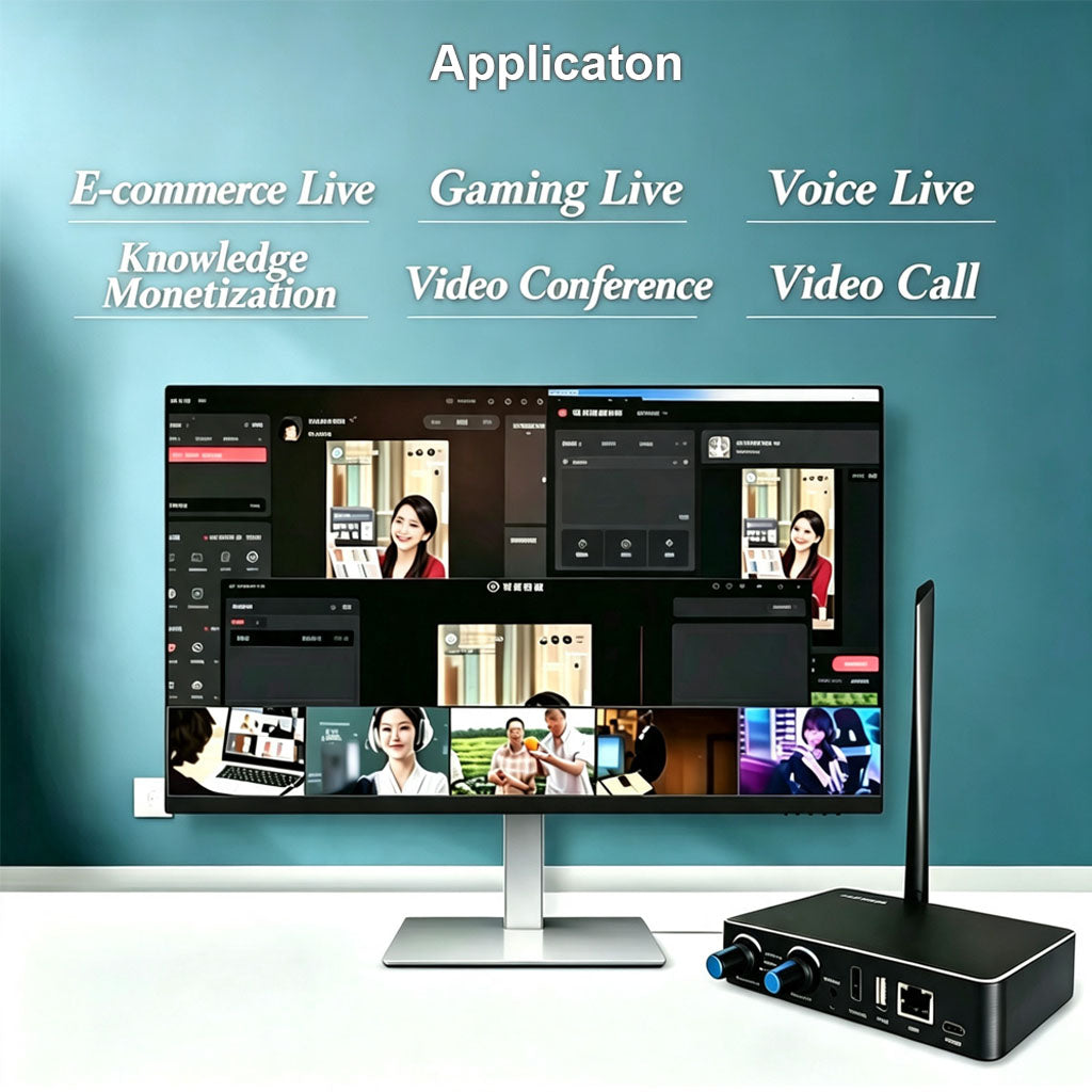 3rd Gen Live Streaming Box | Simultaneous 3-Platform Multi-Streaming