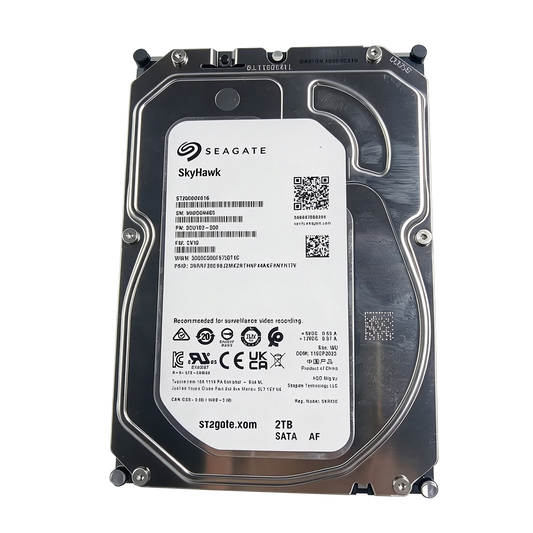 Seagate Skyhawk 3.5" 2TB HDD SATA Hard Drive ST2000VX016 Only opened