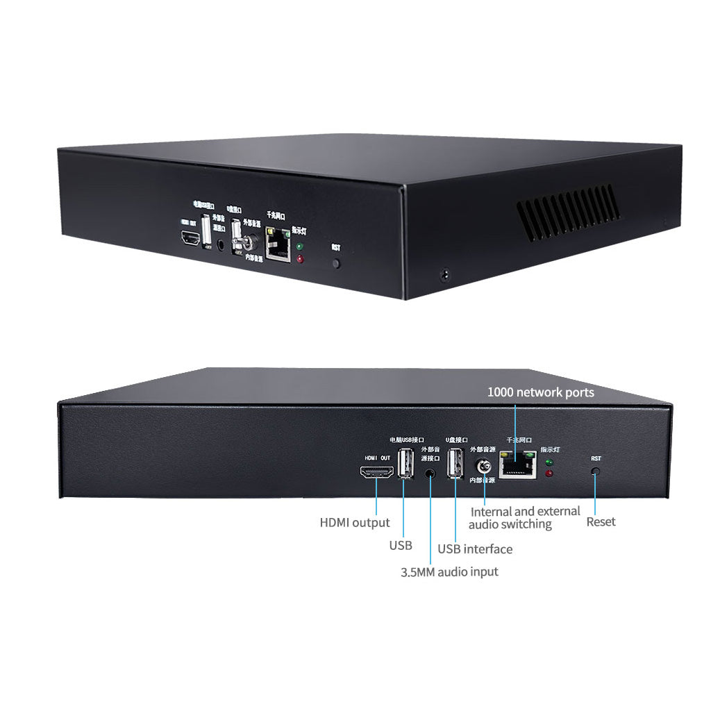 UHD Network Video Decoder USB UVC/UAC Output and 4K Input