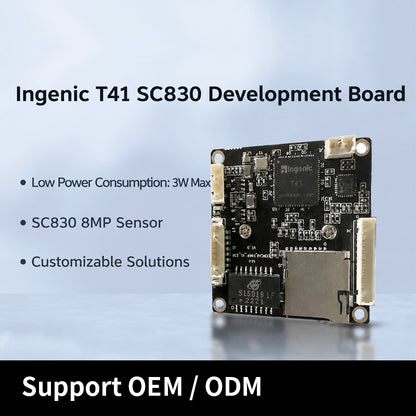 Ingenic T41XQ AI 8MP Dual stream 4.8T@int4 AIE Camera Module SDK, Magik Tool Included