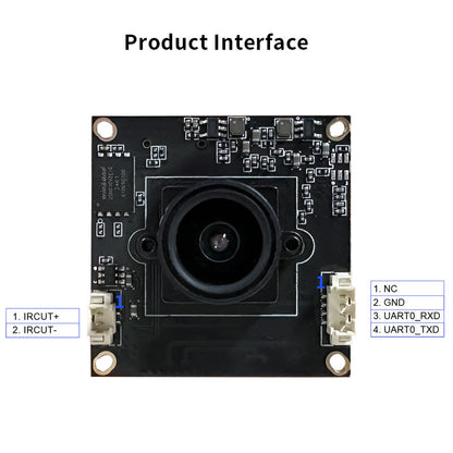 4MP AI License Plate Recognition LPR ANPR IP Camera Module Board For Taiwan
