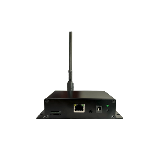 16-Channel 4G LTE Streaming Encoder - Portable RTMP/RTMPS Server, 3.5mm Audio Input