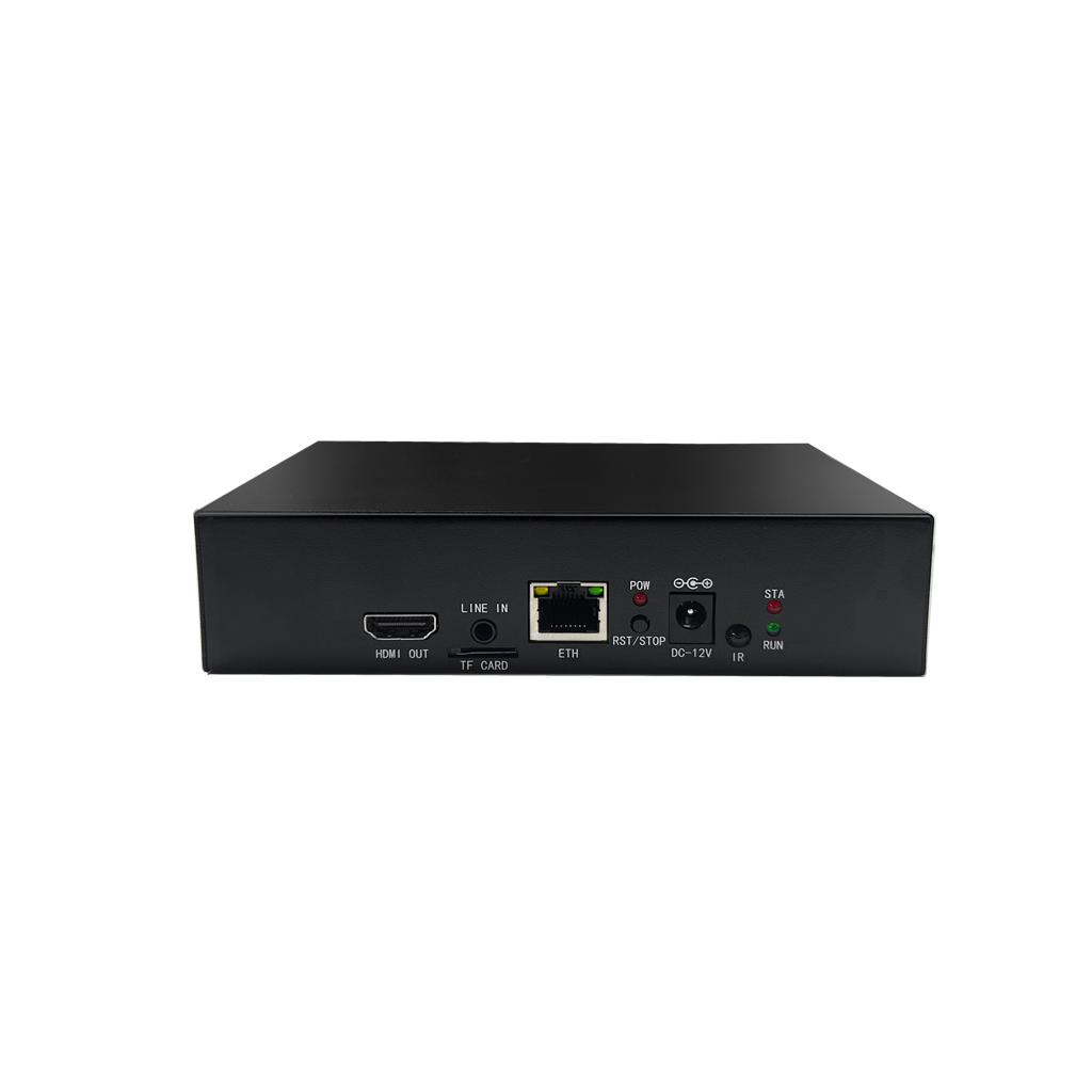 4K 26-Channel Stream Media Server - Video Merge & Automatic Playback, SRT/WebRTC/RTMP, 16TB Storage