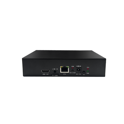 4K 26-Channel Stream Media Server - Video Merge & Automatic Playback, SRT/WebRTC/RTMP, 16TB Storage