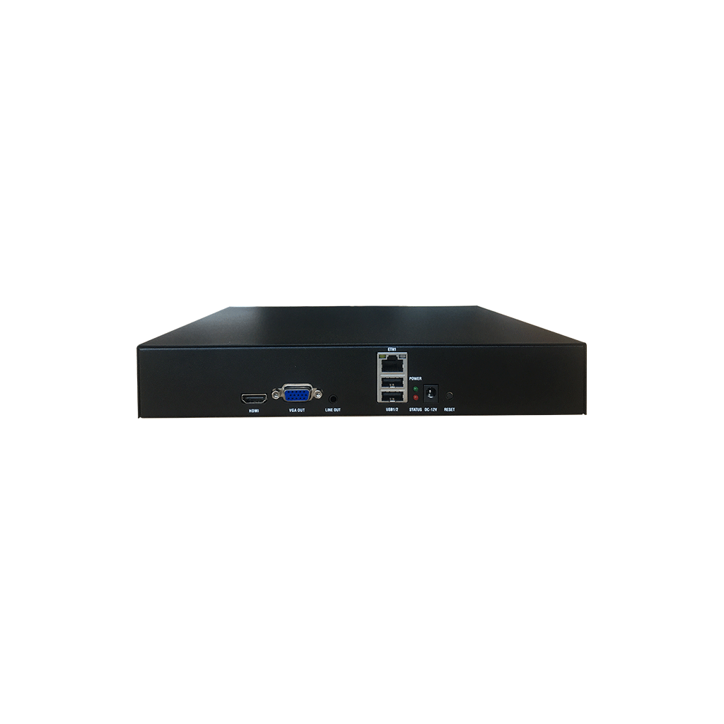 32-Channel Enterprise RTMP Network Encoder - WebRTC/HLS Supported, 16TB HDD Storage, H.265 Stream Gateway