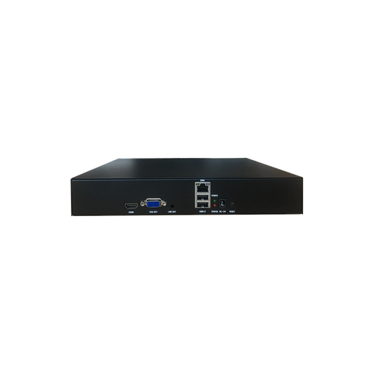32-Channel Enterprise RTMP Network Encoder - WebRTC/HLS Supported, 16TB HDD Storage, H.265 Stream Gateway