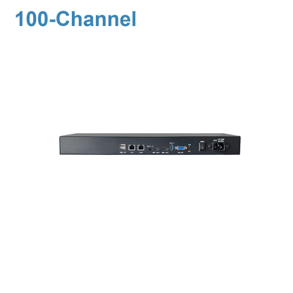 1000Mbps Multi-Protocol Video Distributor - 100-CH ONVIF/RTSP to RTMP/WebRTC Gateway, 1U Professional Server