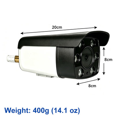 3-in-1 Smart 4MP IP Camera with Real-Time Temperature and Humidity Sensors, Ideal for Cold Storage Facilities, Wine Cellars, Farms, and More