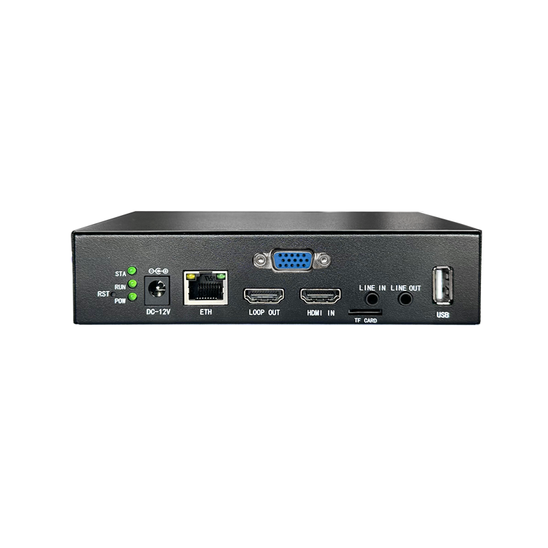 HDMI & VGA 2-in-1 Video Encoder | 2K60 Output Industrial Streamer (SRT, WebRTC, RTMP)